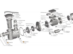 Винт сливной насоса HFC 02/03 Happy Pump