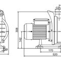 Насос (0,37кВт 220B 8 м3/ч h 4м в.ст.) Mayer Schwimmbad LX SGM050