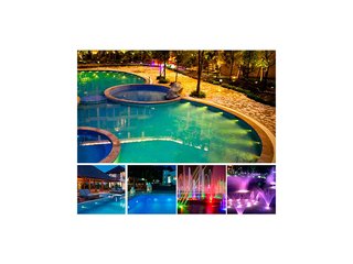 Прожектор (25Вт/12В) (универсал.) LED RGB с пультом Tadpole JKD-QR290-A