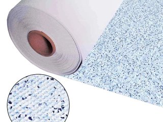 Пленка ПВХ (лайнер) (мраморная крошка) ребристая Aquaviva Terrazzo 1.65x20.2 м (33.33 м.кв)