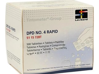 Таблетки DPD-4/Rapid (O2) (250 таблеток-25 блистеров) Lovibond  511571BT
