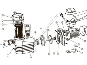 Насос 1,1кВт 220В E-Turbo ET100 Emaux 9022402