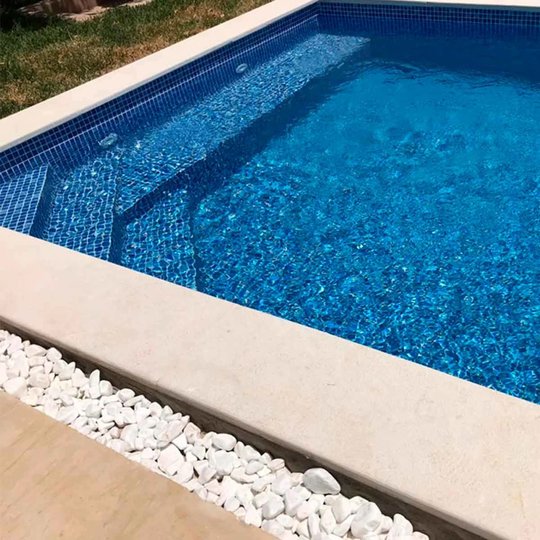 Пленка ПВХ (лайнер)(мозаика размытая) Cefil Passion Mediterraneo 1.65x25m (41,25м.кв)