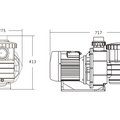 Насос 1,8кВт 220В Emaux SB20 88021308