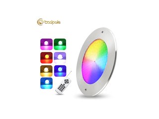 Прожектор  встраиваемый из нерж. стали (25Вт/12В) LED RGB с пультом Tadpole JKD-YC260-SP