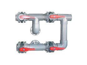 Обвязка фильтра К1200 Emaux NBV30-5  88290301