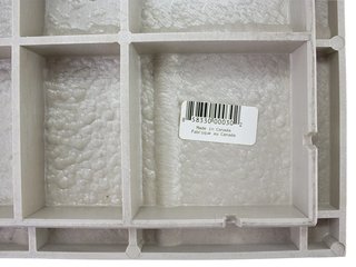 Плитка тротуарная пластиковая 40х40см серая (брусчатка) Vinyl Works