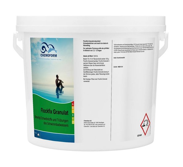 Флокфикс гранулированный 5кг. CHEMOFORM