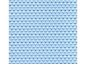Пленка ПВХ (лайнер) (голубая) ребристая Uni color Light Blue 8286 Haogenplast ш.1,65x25 (41,25 кв.м)