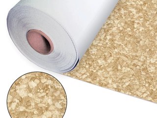 Пленка ПВХ (лайнер) (бежевая) ребристая Aquaviva Touch Sand Dvina Gabbro 1,65x20,2m (33.33м.кв)