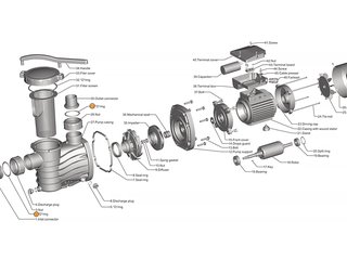 Прокладка-кольцо муфты d50 насоса HFC 03 (65х4,5) Happy Pump