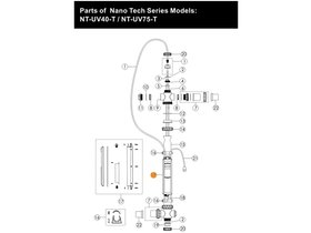 Блок питания установки ультрафиолетовой Emaux Nano Tech UV40T Е130410
