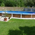 Бассейн Azuro Deluxe 407DL овал 9,1х4,6х1,2 м, Каркас, пленка, без оборудования
