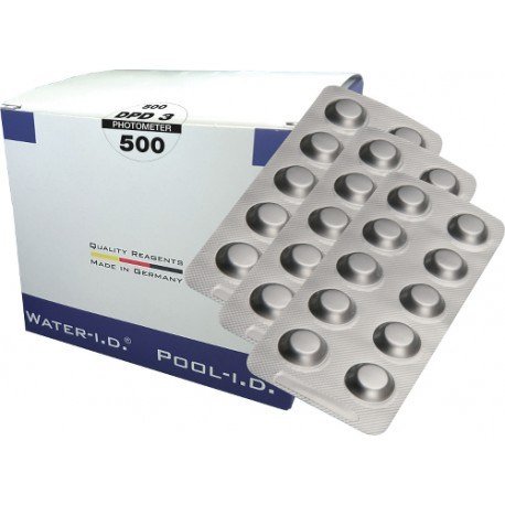 Таблетки для фотометра  DPD-3 (total CL) 10 таблеток (1500шт. в коробке) Water-i.d.