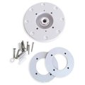 Прожектор светодиодный Aquaviva LED001B (HT201S) 546LED (36 Вт) NW White стальной + закладная