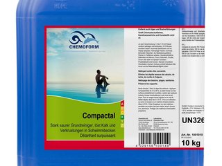 Компактал/ Чистка бассейна (на основе кислоты) 10л. CHEMOFORM