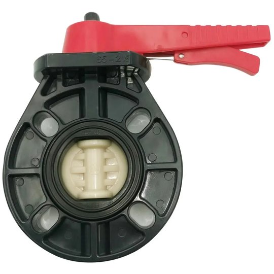 Дисковый поворотный затвор d 90 с ручкой, уплотнение EPDM AQUAVIVA
