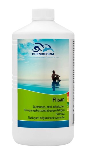 Флисан/ Чистка бассейна (на основе щелочи)  1л. CHEMOFORM