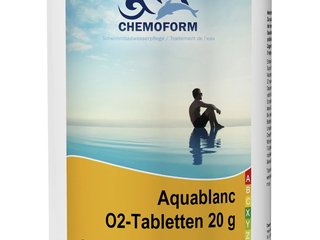 Аквабланк О2 в таблетках (20г)  1кг. CHEMOFORM