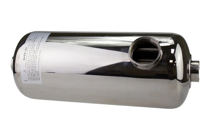 Теплообменник ( 28 кВт) (вертик) МF80 AISI-316 (цвет корп.нерж.) 02007028003