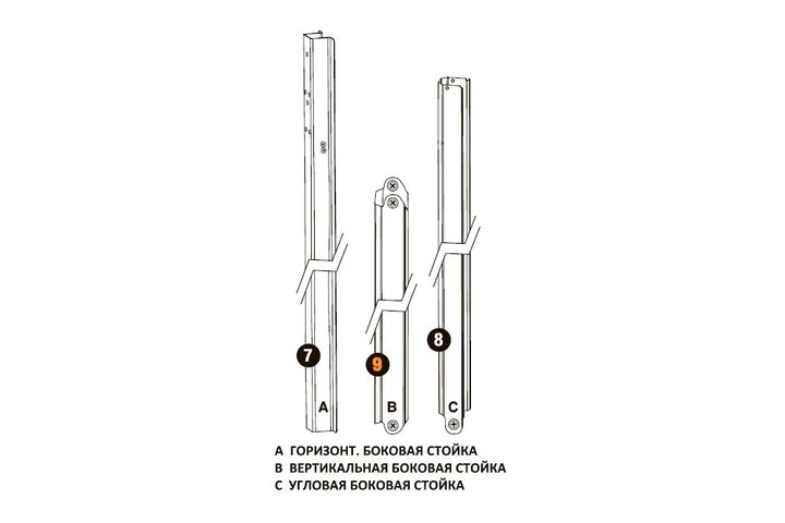 Вертикальная опора бассейна Starmatrix Premium (Wood) 20001019