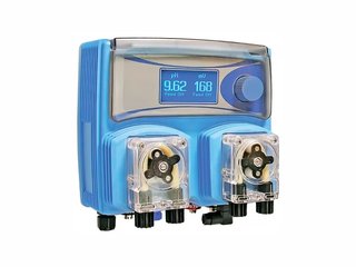 Автоматическая станция обработки воды Cl,pH Micromaster WDR01002F с перистальтич. насосами (в сборе)