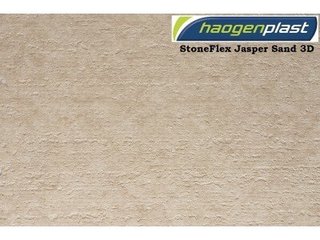 Пленка ПВХ (лайнер) (песочная) 3D StoneFlex Jasper Sand Haogenplast ш.1,65x25 (41,25 кв.м)