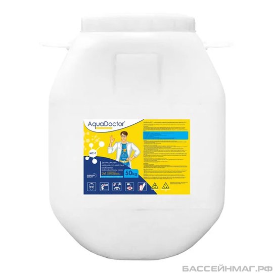 AquaDoctor MC-T (200) хлор 3-в-1 длит. действия 50 кг (2770)