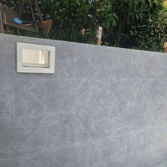 Пленка ПВХ (лайнер) (серая) Cefil Touch Gridio 1.65x25m (41,25 м)