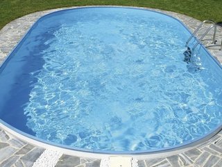 Каркас для сборного бассейна Ibiza 7х3,5х1,2 овал (с перфорацией)