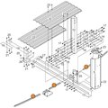 Нижняя направляющая каркаса прямой части б-на J-4000 (7,3х3,7) 1460108