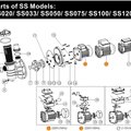 Двигатель к насосу SS075 (220В) Emaux 89022106