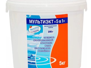 Мультиэкт,  Комплекс 5 в 1, (200) таблетки, 5 кг. (2)