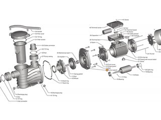 Крышка задняя насоса HFC 03 Happy Pump