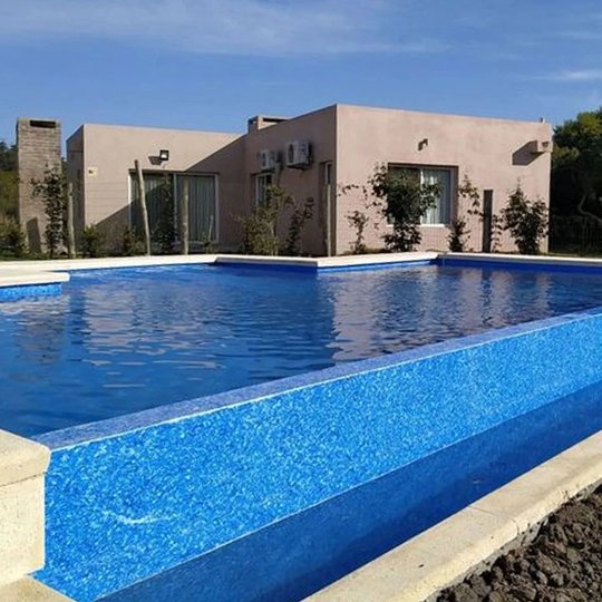 Пленка ПВХ (лайнер)(мрамор синий с белым) Cefil Passion Cyprus 1.65x25.2 м (41.58 м.кв)