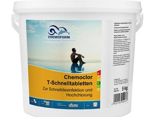 Кемохлор т-быстрорастворимые таблетки 30кг. CHEMOFORM