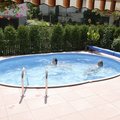 Бассейн Azuro Deluxe 404DL овал 5,5х3,7х1,2 м, объем 21м3, Каркас, пленка, без оборудования