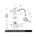 Резиновая прокладка под 6-позиционный кран фильтров Aquaviva V350 - V700 (02011134)