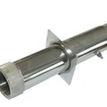Труба проходная из нерж. стали 350мм-1 1/2"нв м.тр
