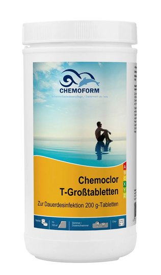Кемохлор т-Таблетки (200г)  1кг. CHEMOFORM