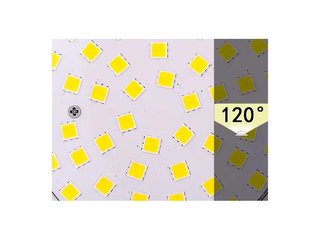 Прожектор встр. рамка белая 1 1/2 (9Вт/12В) LED RGB WAKING HJ-FG-PC94-1,5
