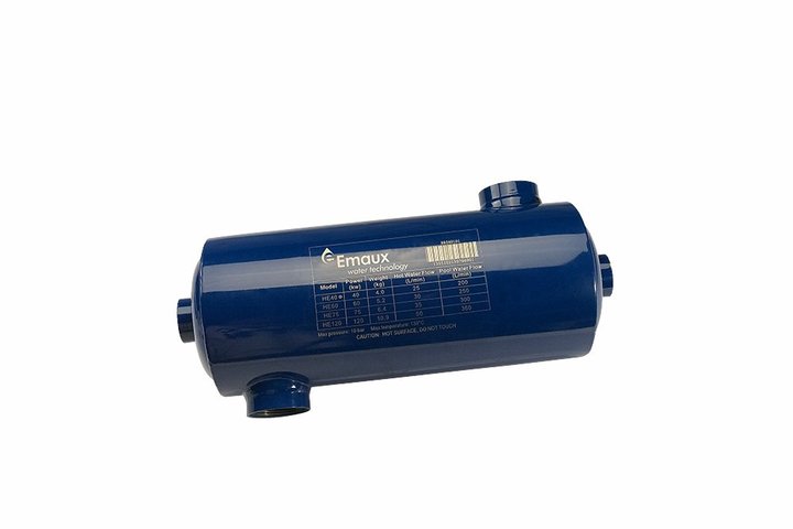 Теплообменник ( 30 кВт) (вертик.) HE30 Emaux 9170105