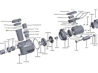Фильтр грубой очистки насоса HFC 02 Happy Pump