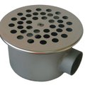 Ат 04.10M донный слив эконом D=160 мм, 1 1/2" в.р., плитка,  AISI 316