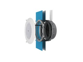 Прожектор рамка белая (18Вт/12В) (универсал.) LED RGB WAKING HJ-RC-PC282-ABSV