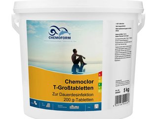 Кемохлор т-Таблетки (200г)  5кг. CHEMOFORM