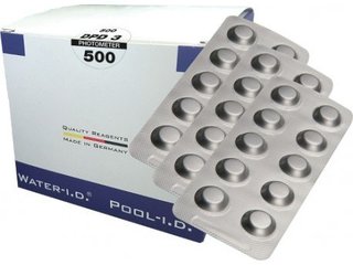 Таблетки для фотометра  DPD-3 (total CL) 10 таблеток (1500шт. в коробке) Water-i.d.