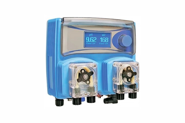 Автоматическая станция обработки воды Cl,pH Micromaster WDR01002F с перистальтич. насосами (в сборе)