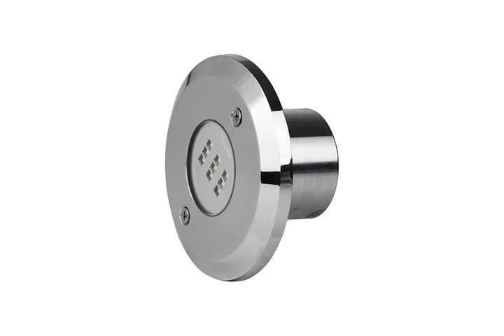 Прожектор из нерж.стали (18Вт/12В) (плитка) LED RGB  WAKING HJ-RC-SS115-ABS