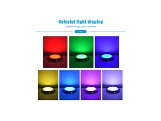 Прожектор накладной из нерж. стали (25Вт/12В) LED RGB с пультом Tadpole JKD-YC260-2SP